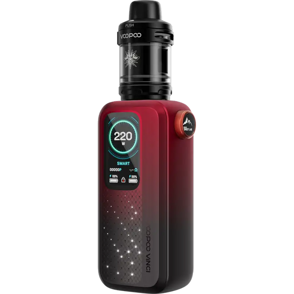 VooPoo Vinci Spark 220 Vape Kit Dark Red