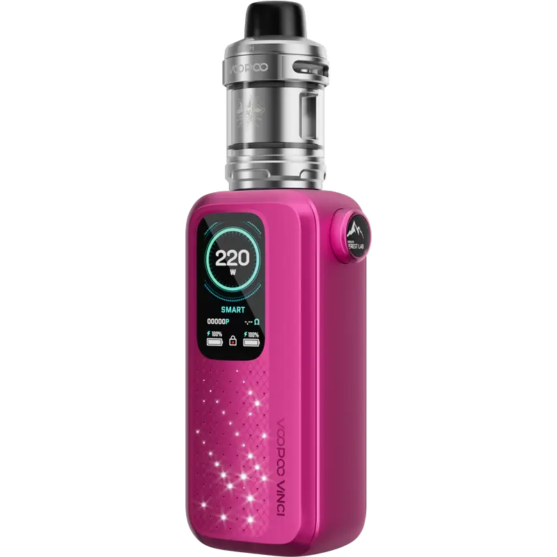 VooPoo Vinci Spark 220W Kit: Dual 18650 Mod with GENE.TT 2.0 VooPoo Vinci Spark 220W Kit: Dual 18650 Mod with GENE.TT 2.0