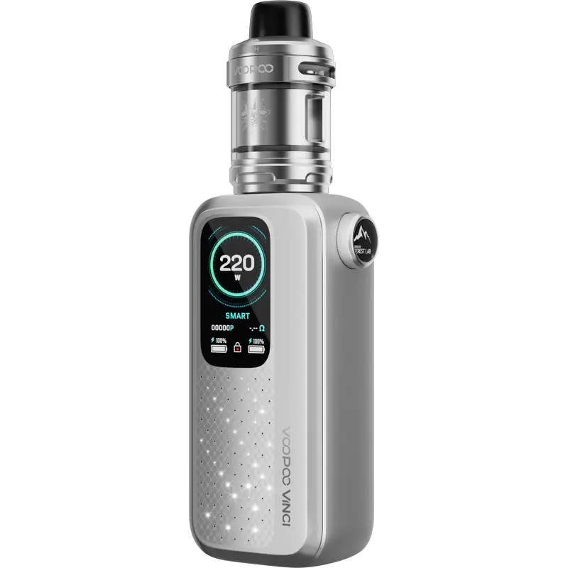VooPoo Vinci Spark 220W Kit: Dual 18650 Mod with GENE.TT 2.0 VooPoo Vinci Spark 220W Kit: Dual 18650 Mod with GENE.TT 2.0