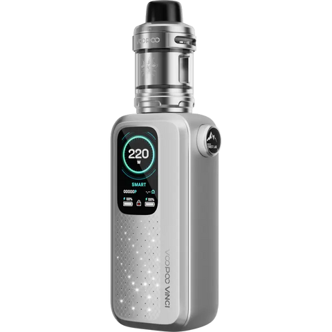 VooPoo Vinci Spark 220W Kit: Dual 18650 Mod with GENE.TT 2.0 VooPoo Vinci Spark 220W Kit: Dual 18650 Mod with GENE.TT 2.0