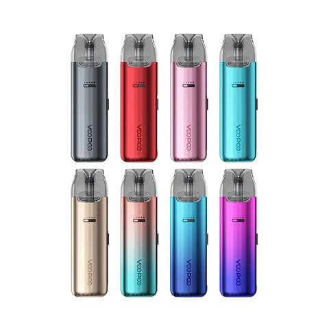 voopoo vmate pro pod vape all colours on white background