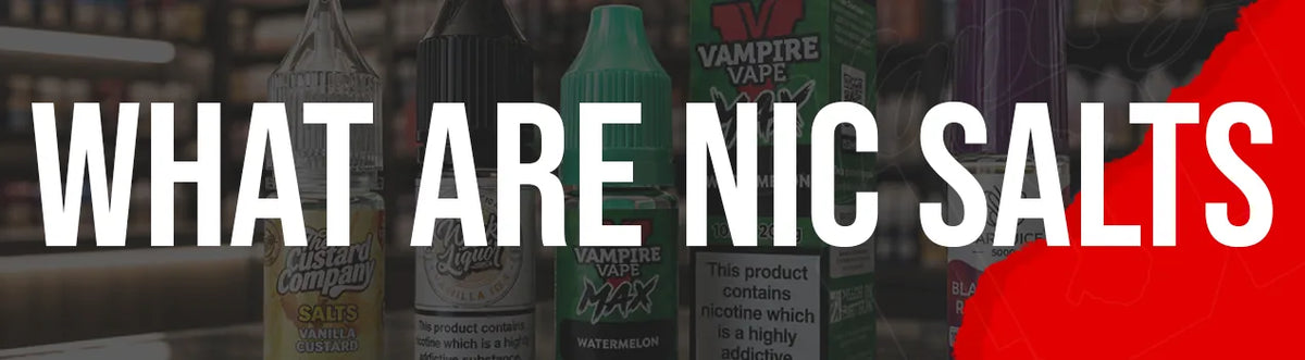 Nic Salts vs E-Liquid: What's the Difference? Nic Salts vs E-Liquid: What's the Difference?