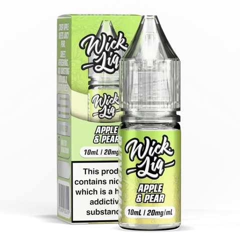 Wick Liq Bar Juice 10ml Nic Salts Apple Pear 20mg