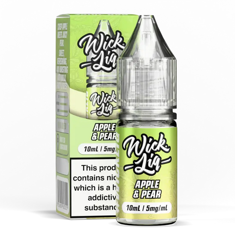 Wick Liq Bar Juice 10ml Nic Salts Apple Pear 5mg