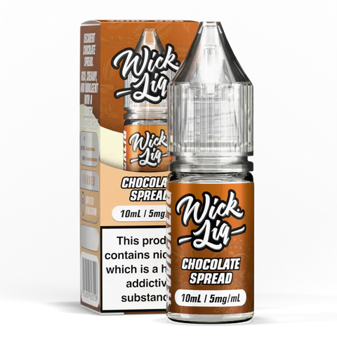 Wick Liq Bar Juice 10ml Nic Salts Chocolate Spread 5mg