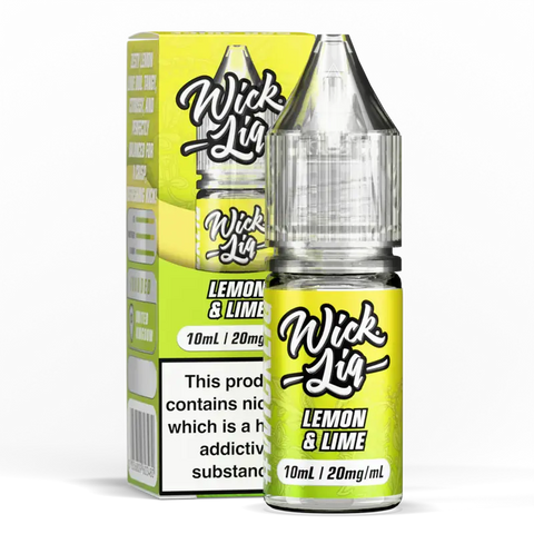 Wick Liq Bar Juice 10ml Nic Salts Lemon Lime 20mg