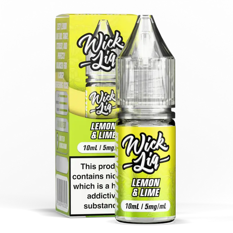 Wick Liq Bar Juice 10ml Nic Salts Lemon Lime 5mg