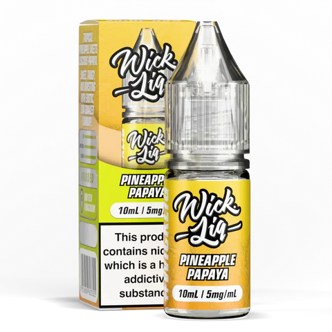 Wick Liq Bar Juice 10ml Nic Salts Pineapple Papaya 5mg