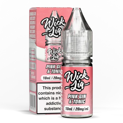 Wick Liq Bar Juice 10ml Nic Salts Pink Gin Tonic 20mg