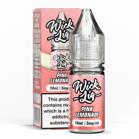 Wick Liq Bar Juice 10ml Nic Salts Pink Lemonade 5mg