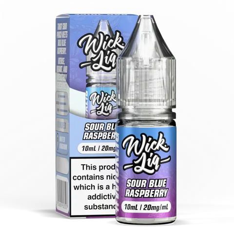 Wick Liq Bar Juice 10ml Nic Salts Sour Blue Raspberry 20mg