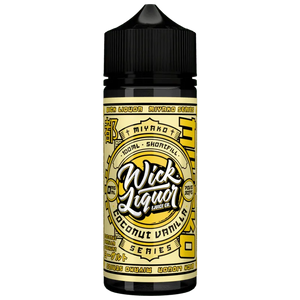 Wick Liquor Coconut Vanilla Miyako Yoghurt 100ml Shortfill