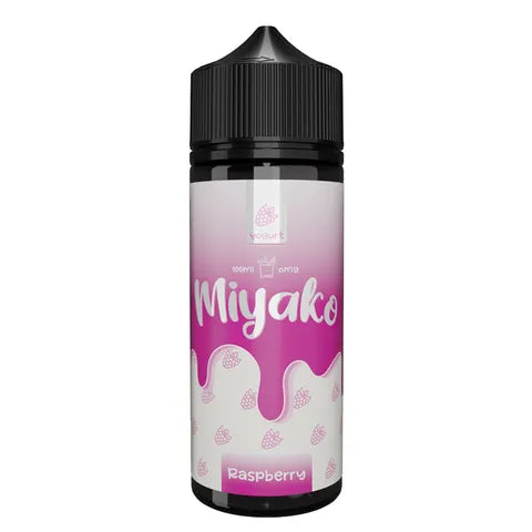 wick liquor miyako 100ml raspberry on white background