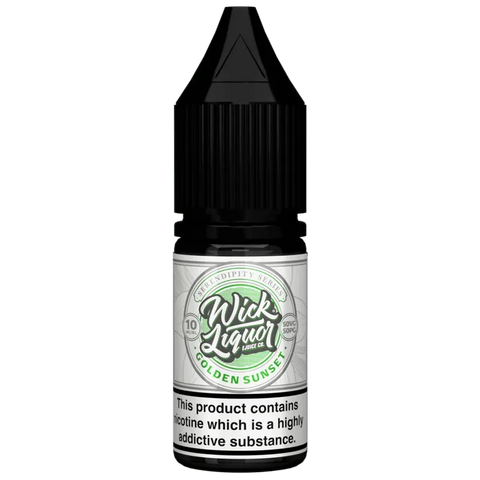 Wick Liquor Serendipity Golden Sunset 10ml Nic Salt 10mg