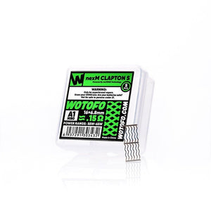 Wotofo NexMesh Clapton Mesh Strips 5pcs Clapton S 0.15ohm