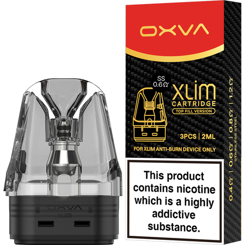 OXVA Xlim SS Pods: 30% Longer Life, Anti Dry-Hit, Temp Control OXVA Xlim SS Pods: 30% Longer Life, Anti Dry-Hit, Temp Control