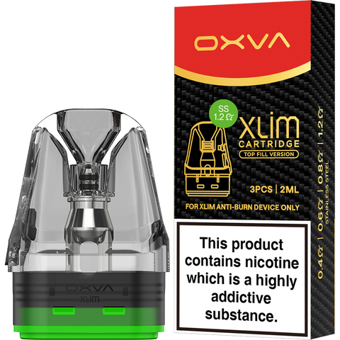 OXVA Xlim SS Pods: 30% Longer Life, Anti Dry-Hit, Temp Control OXVA Xlim SS Pods: 30% Longer Life, Anti Dry-Hit, Temp Control