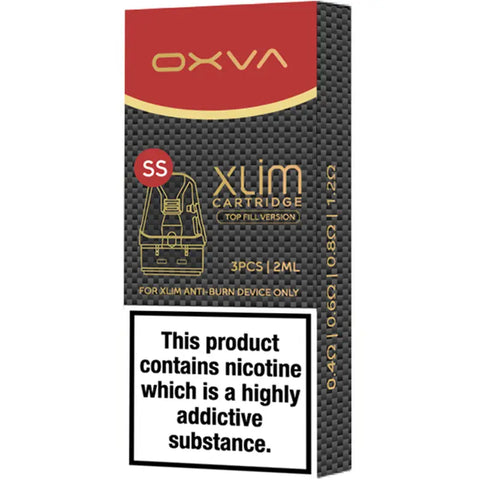 OXVA Xlim SS Pods: 30% Longer Life, Anti Dry-Hit, Temp Control OXVA Xlim SS Pods: 30% Longer Life, Anti Dry-Hit, Temp Control