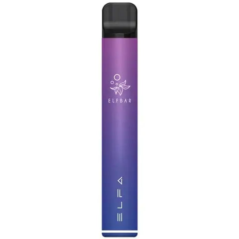 Elf Bar Elfa Pro Pod Kit Aurora Purple On White Background